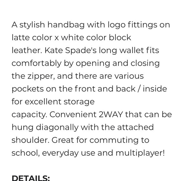 kate spade Taupe and Cream Frannie Medium Satchel - Picture 2 of 12